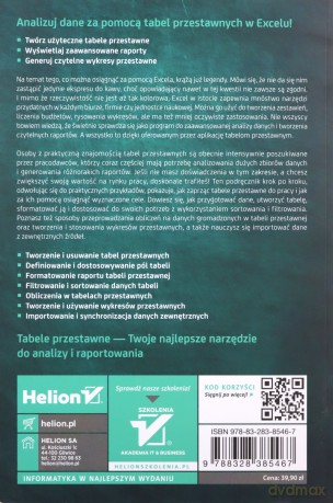 Excel. Tabele przestawne w prostych krokach - Henryk Tyszka [KSIĄŻKA]