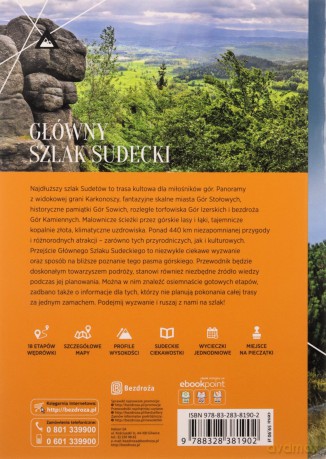 Główny Szlak Sudecki. MountainBook - Mariola Borecka [KSIĄŻKA]