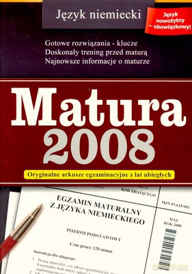 Matura 2008 Język Niemiecki [KSIĄŻKA]