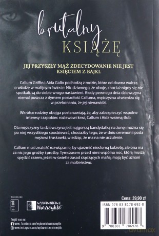 Okrutne dziedzictwo (Tom 1) Brutalny książę - Sophie Lark [KSIĄŻKA]