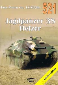 Tank Power vol. CCXLVIII Jagdpanzer 38 Hetzer (Tom 521) - Janusz Ledwoch [KSIĄŻKA]