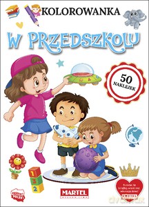 W przedszkolu. Kolorowanka - Hubert Włodarczyk [KSIĄŻKA]