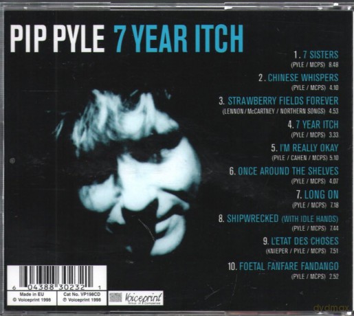 Pip Pyle: 7 Year Itch [CD]