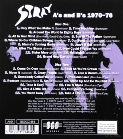 Stray: As And Bs 1970-76 [2CD]