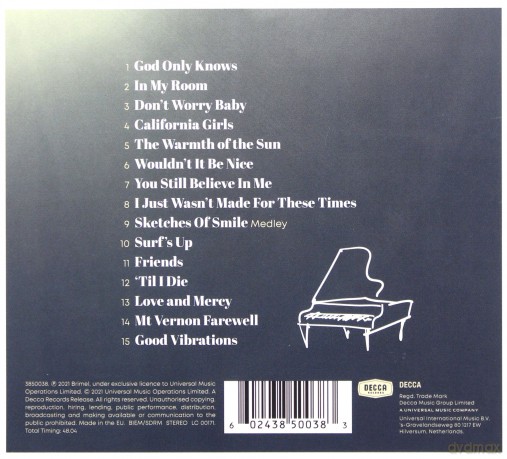Brian Wilson: At My Piano [CD]