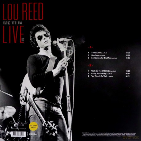Lou Reed: Best Of Waiting For The Man Live [Winyl]