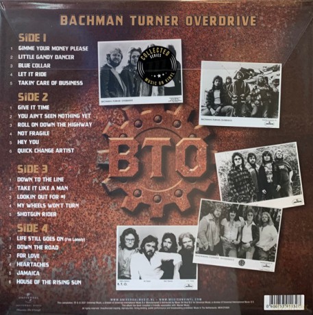 Bachman-Turner Overdrive: Collected [2xWinyl]