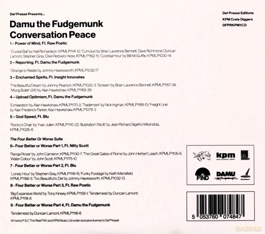 Damu The Fudgemunk: Conversation Peace [CD]