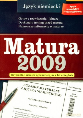Matura 2009 Język Niemiecki [KSIĄŻKA]