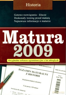 Matura 2009 Historia [KSIĄŻKA]
