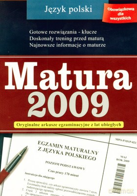 Matura 2009 Język Polski [KSIĄŻKA]