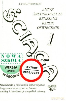 Ściąga 1 Antyk Średniowiecze Renesans Barok Oświecenie Liceum Technikum [KSIĄŻKA]