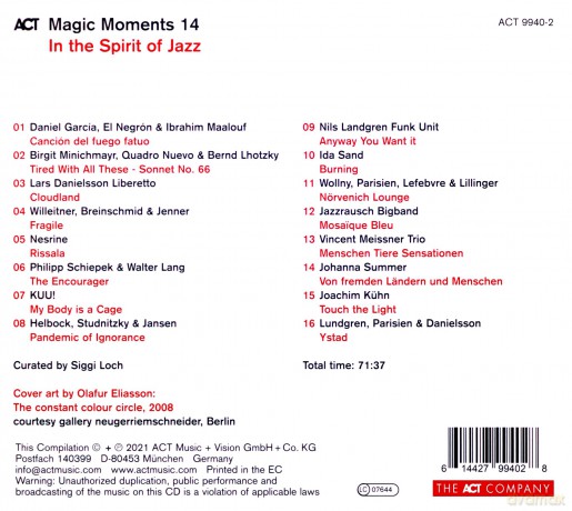 Magic Moments 14: In The Spirit Of Jazz [CD]