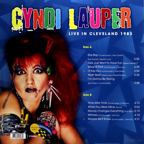 Cyndi Lauper: Live In Cleveland 1983 [Winyl]