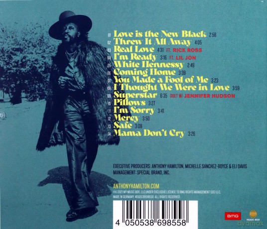 Anthony Hamilton: Love Is The New Black [CD]