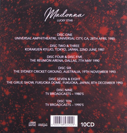 Madonna: Lucky Star Live [10CD]