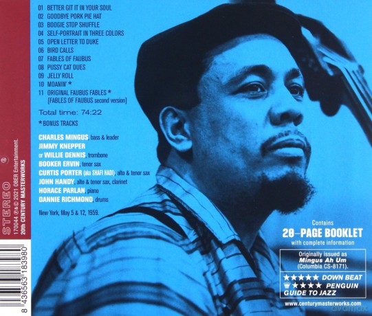 Charles Mingus: Mingus Ah-Um (+2 Bonus Tracks) [CD]