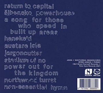 John: Nocturnal Manoeuvres [CD]