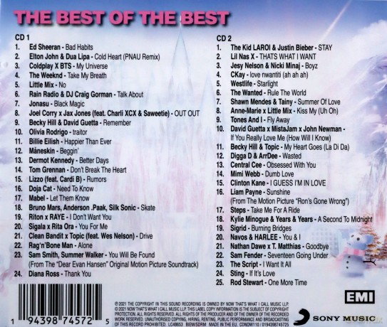Now Thats What I Call Music! 110 [2CD]