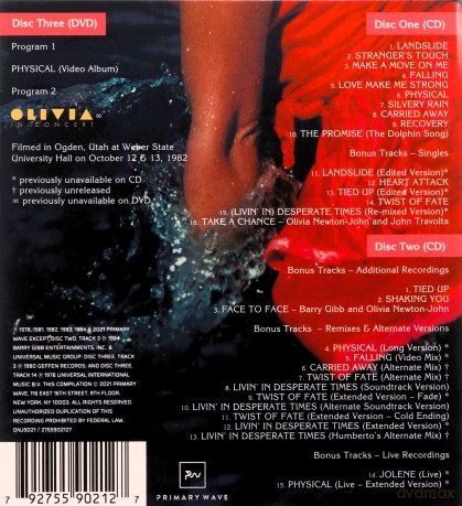 Olivia Newton-John: Physical [3CD]