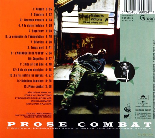 Mc Solaar: Prose Combat [CD]