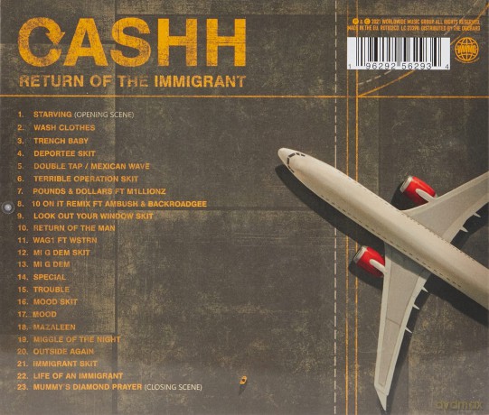 Cashh: Return Of The Immigrant [CD]