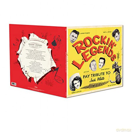 Rockin Legends Pay Tribute To Jack White (Coloured) [Winyl]