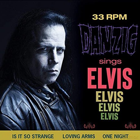 Danzig: Sings Elvis (Yellow) [Winyl]