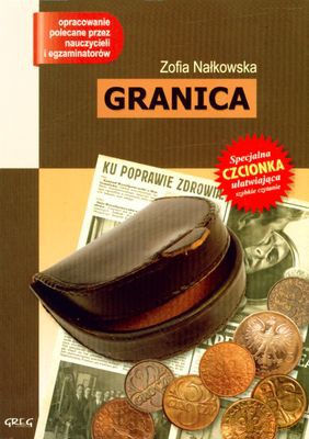Granica Specjalna Czcionka - Zofia Nałkowska [KSIĄŻKA]