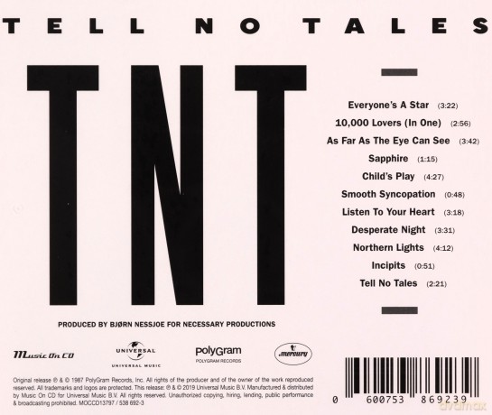 Tnt: Tell No Tales [CD]