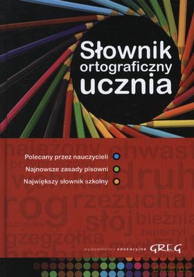 Sł. Ortograficzny Ucznia (twarda) [KSIĄŻKA]