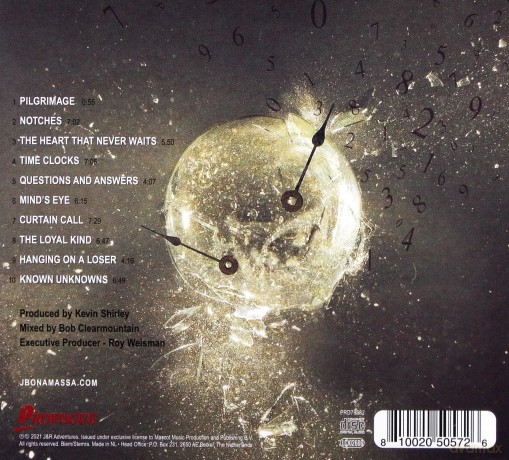 Joe Bonamassa: Time Clocks [CD]