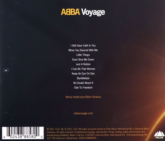 Abba: Voyage [CD]