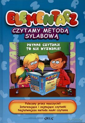 Elementarz Czytamy Metodą Sylabową (twarda) [KSIĄŻKA]
