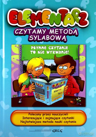 Elementarz Czytamy Metodą Sylabową (twarda) [KSIĄŻKA]