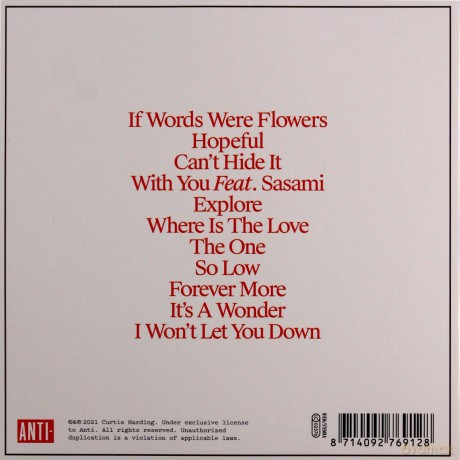 Curtis Harding: If Words Were Flowers [CD]