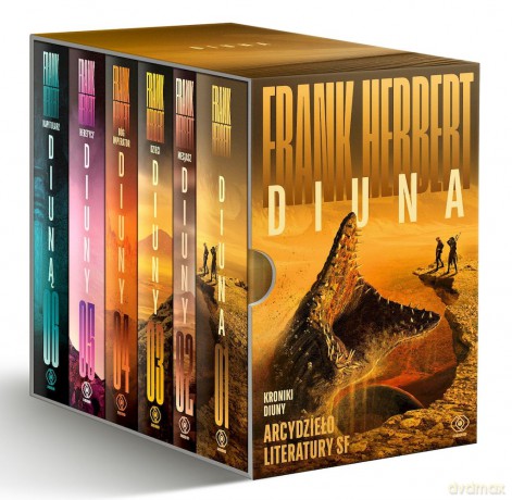 Pakiet Kroniki Diuny - Frank Herbert [6xKSIĄŻKA]