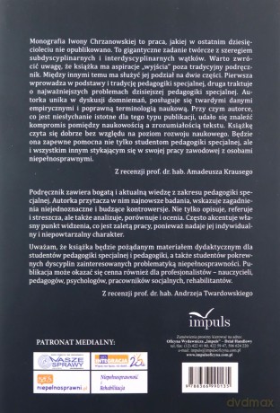 Pedagogika specjalna Od tradycji do współczesności - prof. Iwona Chrzanowska [KSIĄŻKA]