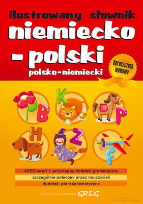 Ilustrowany Słownik Niemiecko-Polski Polsko-Niemiecki (twarda) - Adrian Golis [KSIĄŻKA]