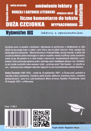 Syzyfowe prace. Lektura z opracowaniem - Stefan Żeromski [KSIĄŻKA]