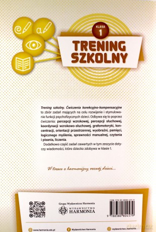 Trening szkolny Ćwiczenia korekcyjno - kompensacyjne klasa 1 - Opracowanie Zbiorowe [KSIĄŻKA]