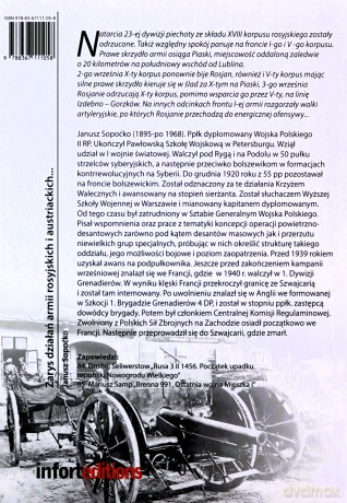 Zarys działań armii rosyjskich i austriackich - Janusz Sopoćko [KSIĄŻKA]