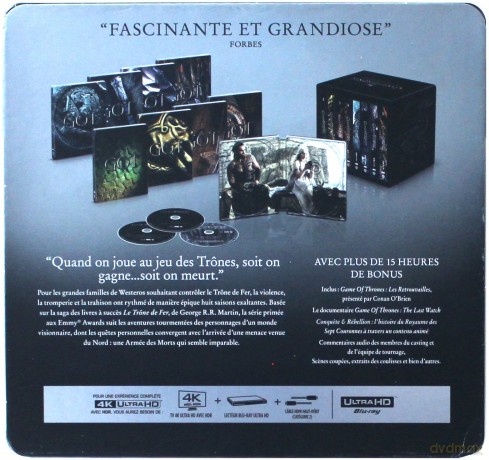Gra o tron Sezon 1-8 [BOX] [30xBlu-Ray 4K]+[3xBlu-Ray]
