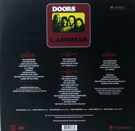 The Doors: L.A. Woman [Winyl]+[3CD]
