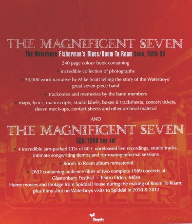 The Waterboys: The Magnificent Seven The Waterboys Fisherman's Blues/Room To Roam Band, 1989-90 [DVD]+[5CD]