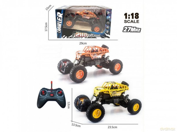 Auto R/C 1:18 światło