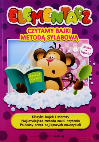 Elementarz Czytamy Bajki Metodą Sylabową [KSIĄŻKA]
