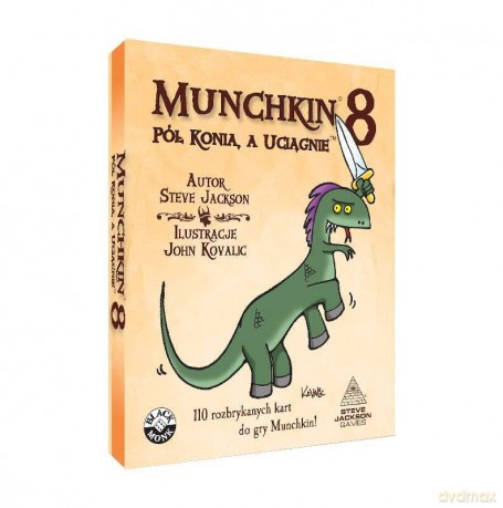 Munchkin 8 Pół konia, a uciągnie Dodatek [GRA]