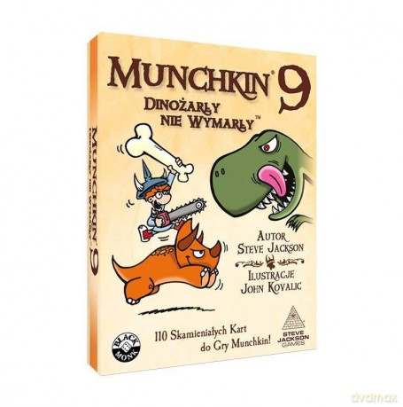 Munchkin 9 Dinożarły Nie Wymarły Dodatek [GRA]