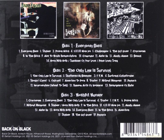 Hateplow: Total Hate [3CD]